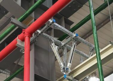 洪湖该抗震支架的整体式支吊架结构协调性好